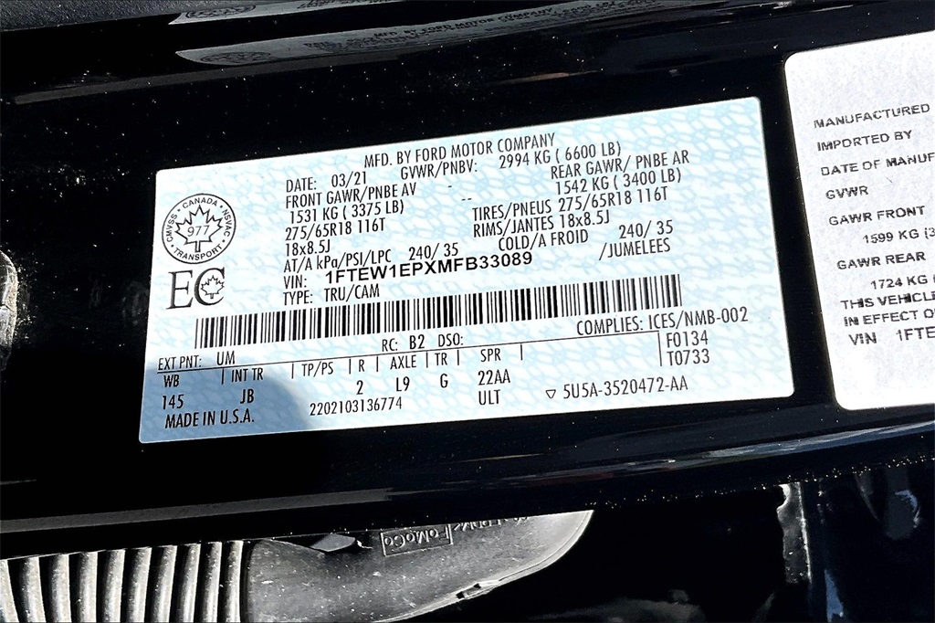 2021 Ford F-150 XLT - Photo 33
