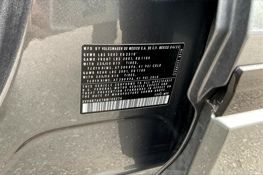 2022 Volkswagen Tiguan 2.0T SE R-Line Black - Photo 32