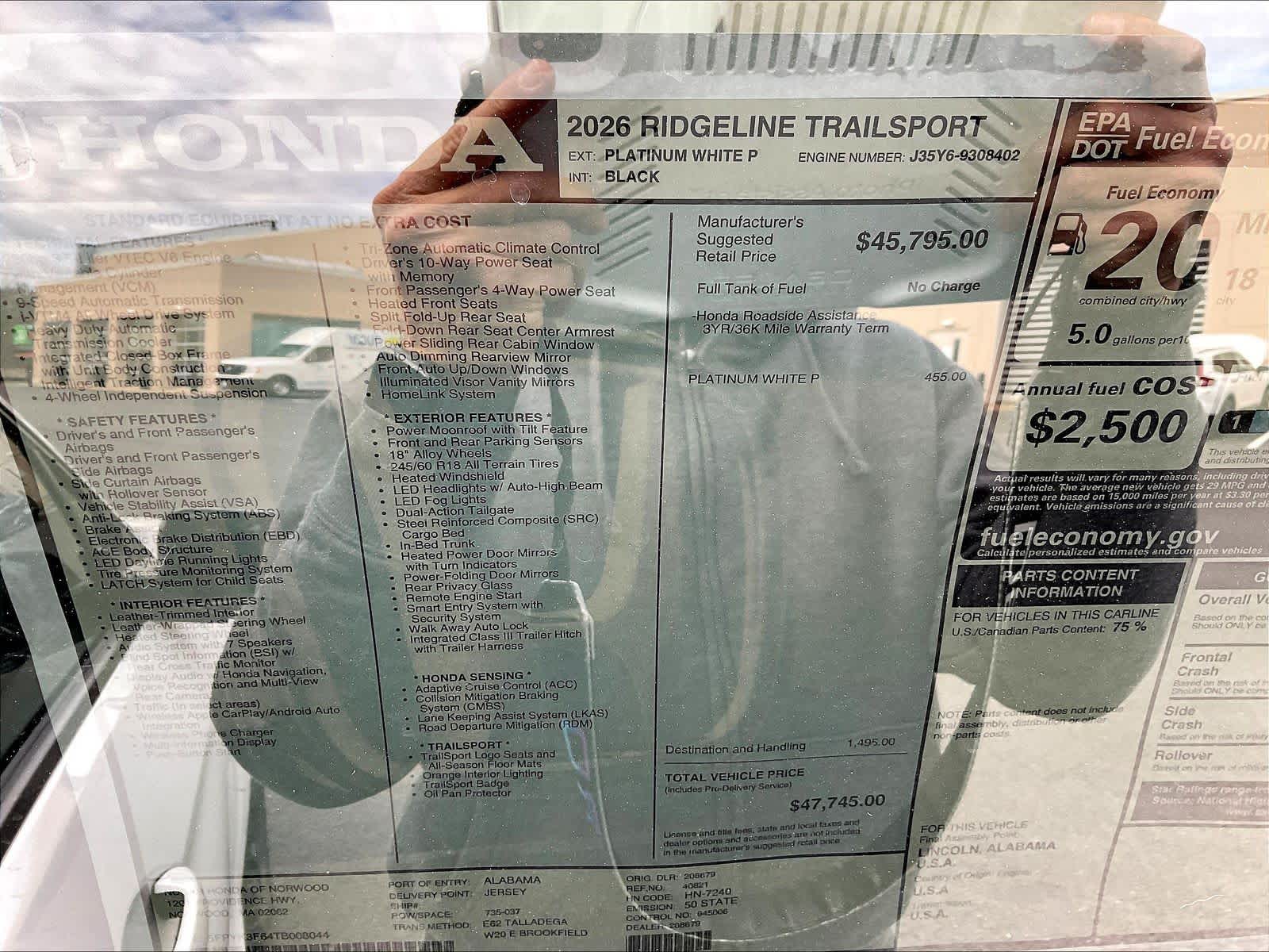 2026 Honda Ridgeline TrailSport - Photo 18