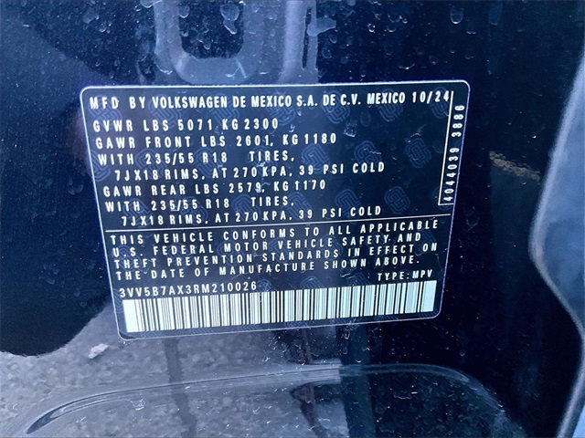 2024 Volkswagen Tiguan 2.0T Wolfsburg Edition - Photo 33