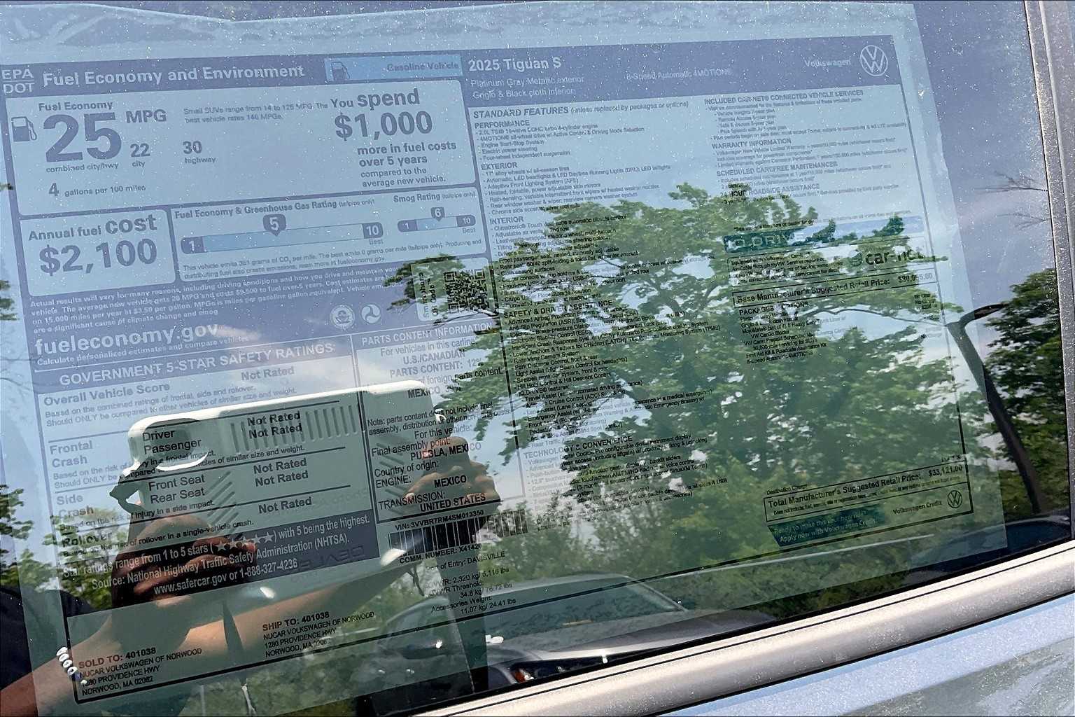 2025 Volkswagen Tiguan S - Photo 18
