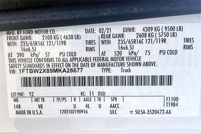2021 Ford Transit-350 Base - Photo 7