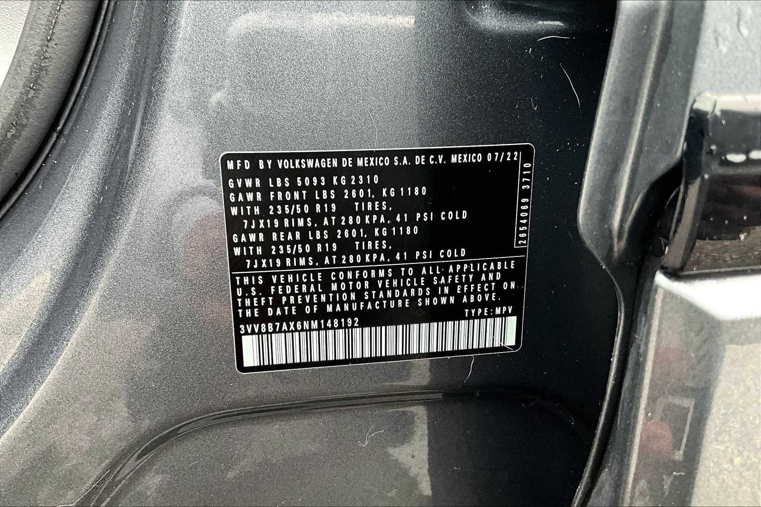 2022 Volkswagen Tiguan SE R-Line Black - Photo 35