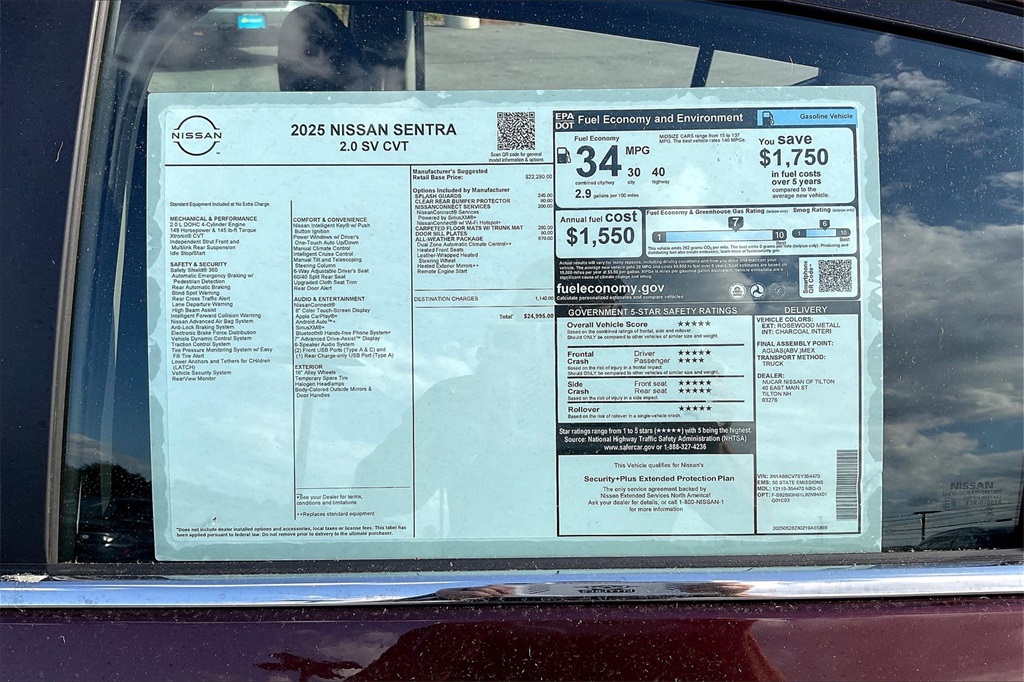 2025 Nissan Sentra SV - Photo 17